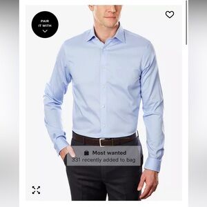 Michael Kors Sky Blue Dress Shirt NWOT